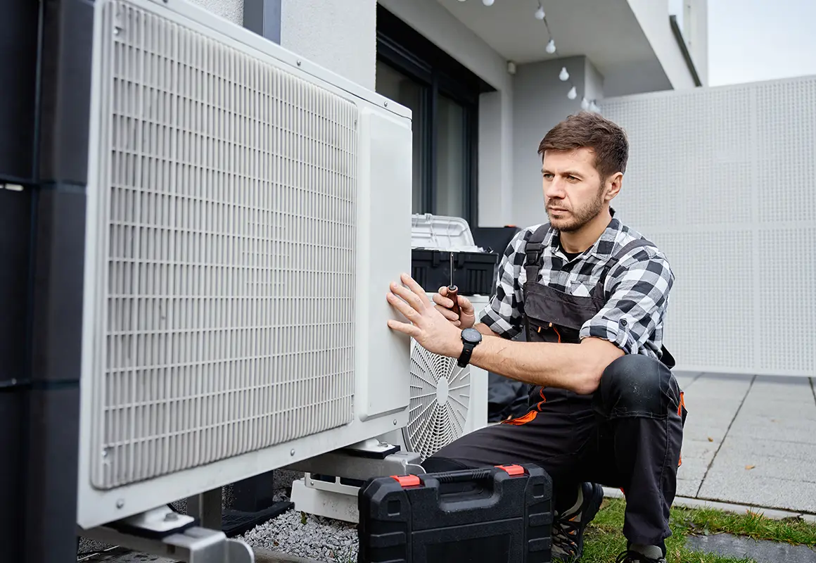 Climatisation dans une salle rénovée